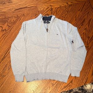 Vineyard Vines Light blue Zip-Up Sweater